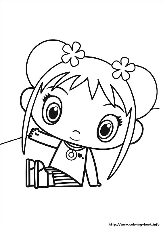 Ni Hao Kai-Lan coloring picture