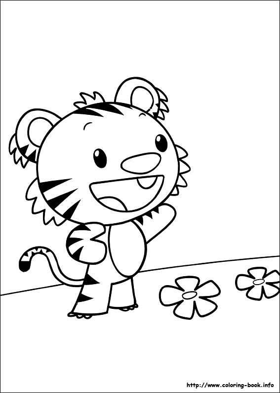 Ni Hao Kai-Lan coloring picture