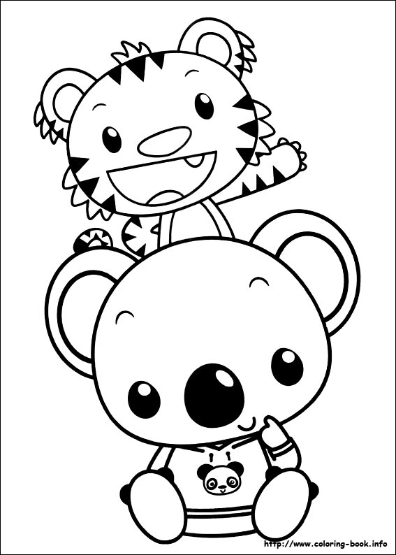 Ni Hao Kai-Lan coloring picture