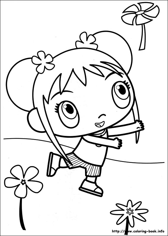 Ni Hao Kai-Lan coloring picture