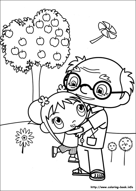 Ni Hao Kai-Lan coloring picture