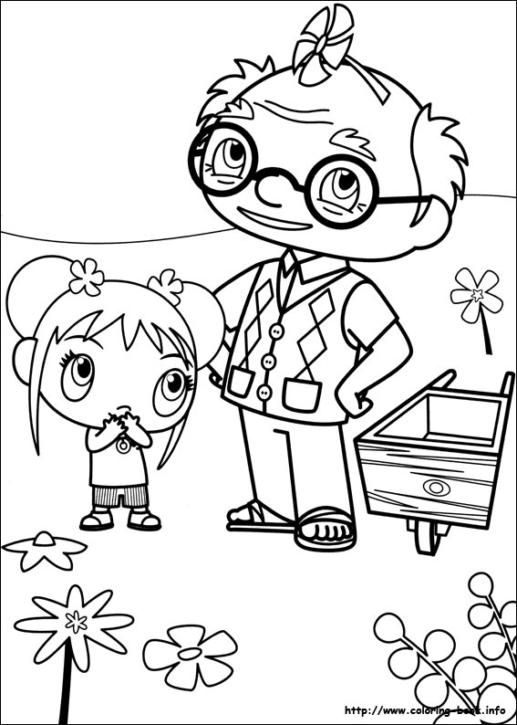 Ni Hao Kai-Lan coloring picture