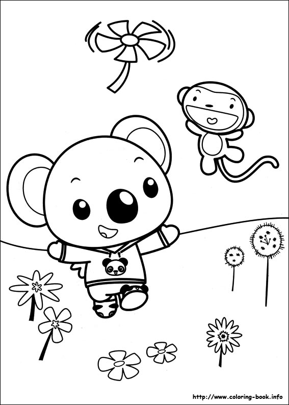 Ni Hao Kai-Lan coloring picture