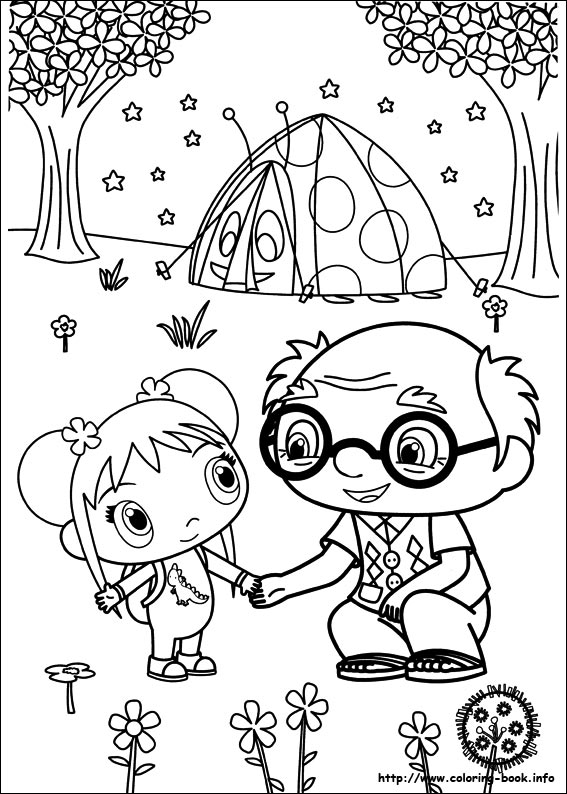 Ni Hao Kai-Lan coloring picture