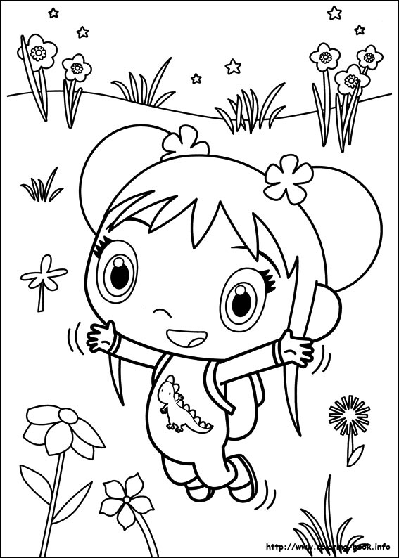 Ni Hao Kai-Lan coloring picture