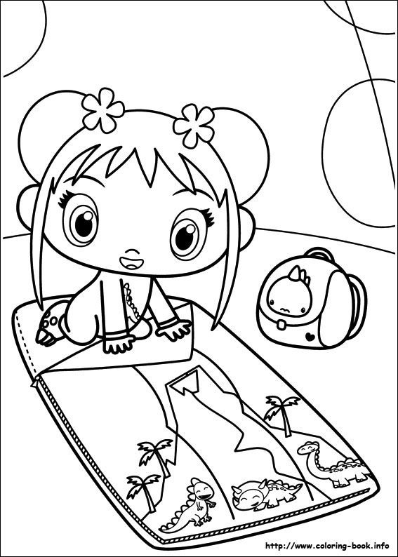 Ni Hao Kai-Lan coloring picture