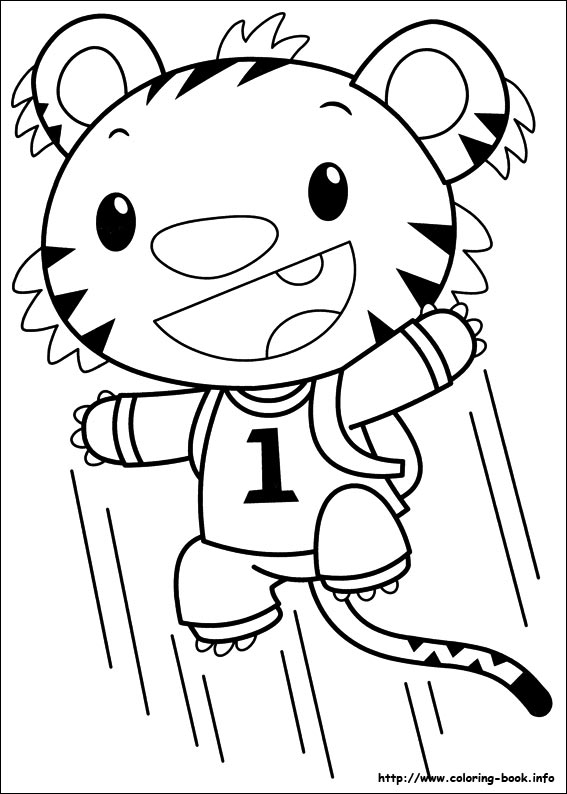 Ni Hao Kai-Lan coloring picture