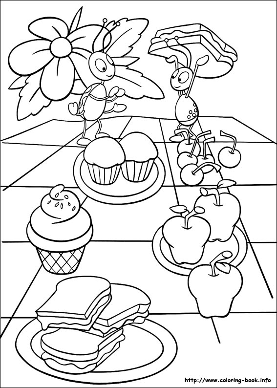 Noddy coloring picture