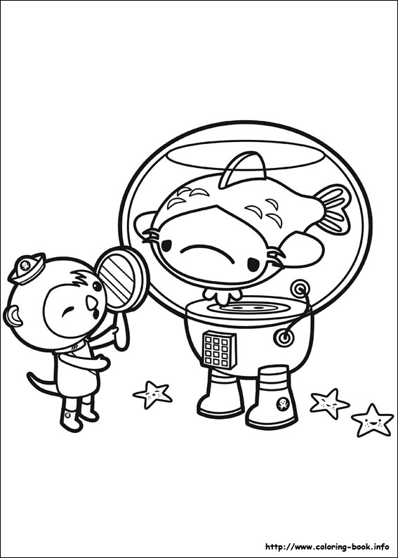 The Octonauts coloring picture