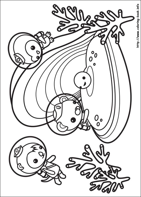 The Octonauts coloring picture