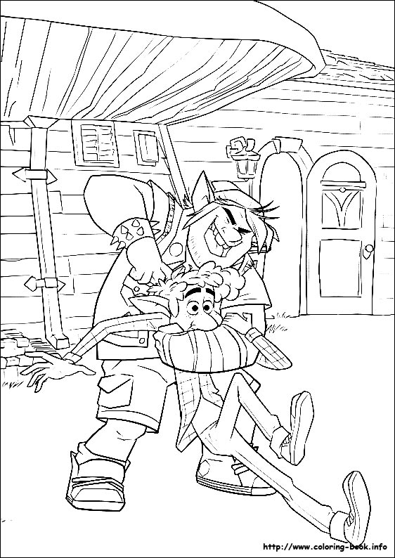 Onward coloring picture