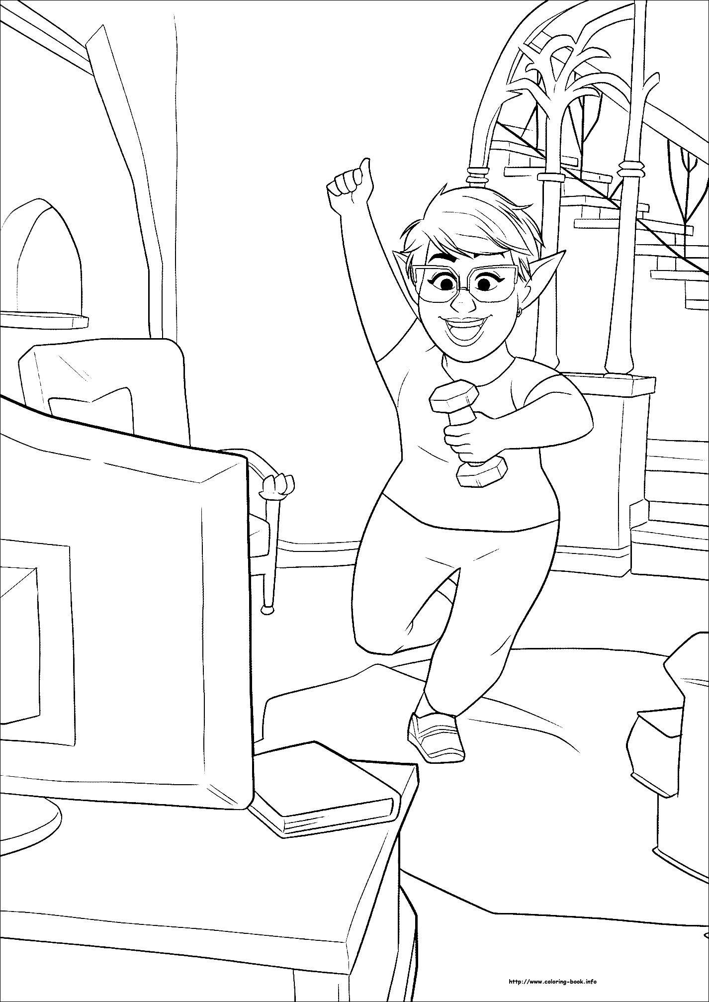 Onward coloring picture