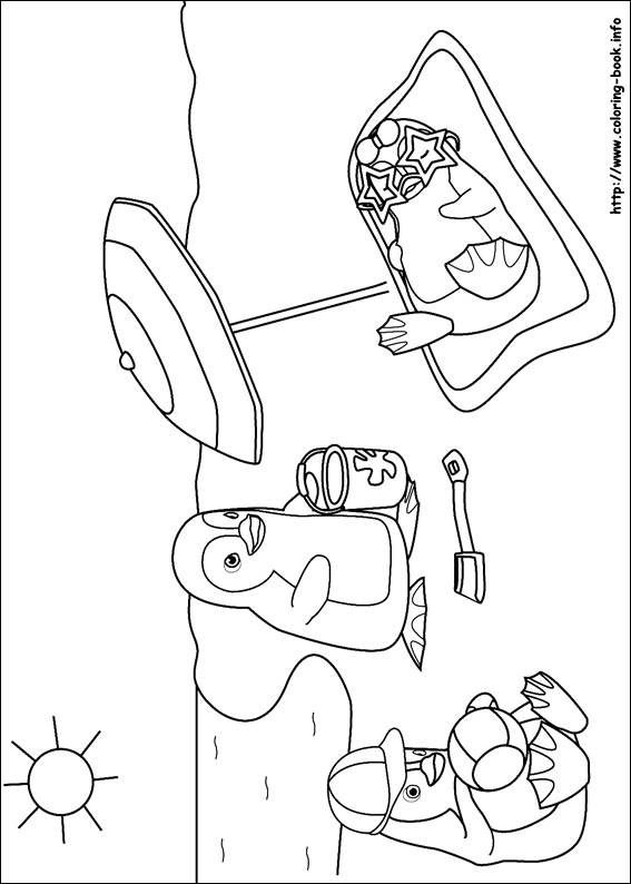 Ozie Boo coloring picture