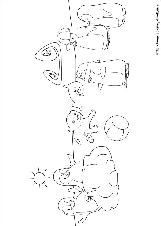 Ozie Boo coloring picture