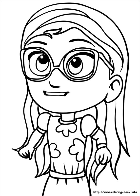 PJ Masks coloring picture