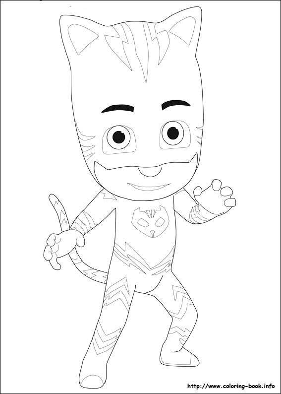 PJ Masks coloring picture