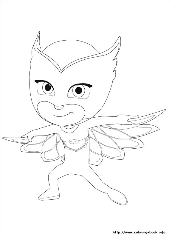 PJ Masks coloring picture