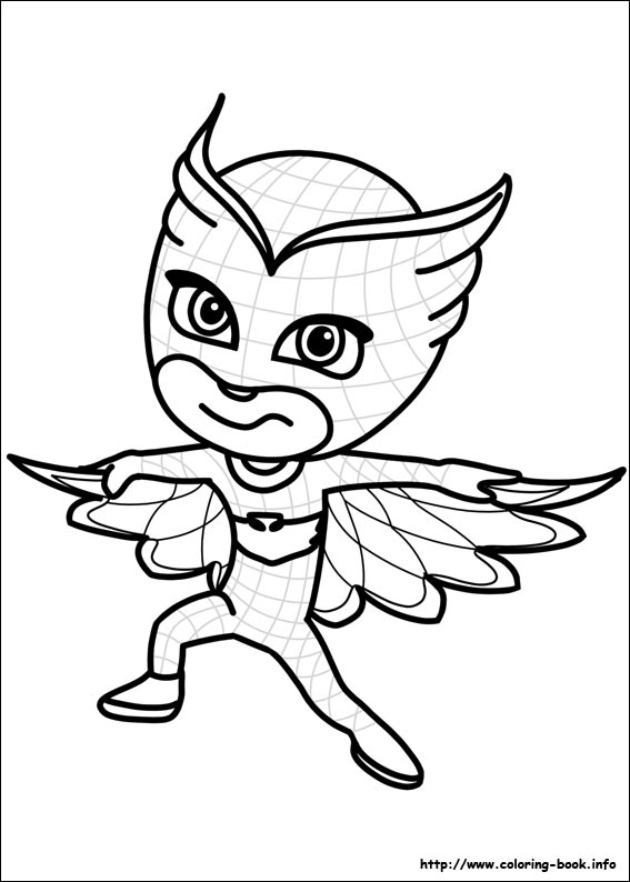 PJ Masks coloring picture