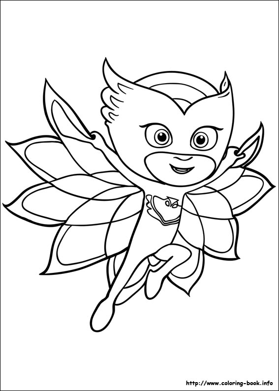 PJ Masks coloring picture