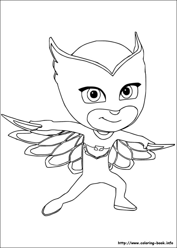 PJ Masks coloring picture