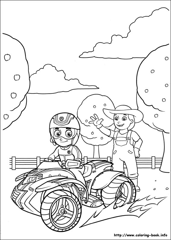 Paw Patrol coloring picture