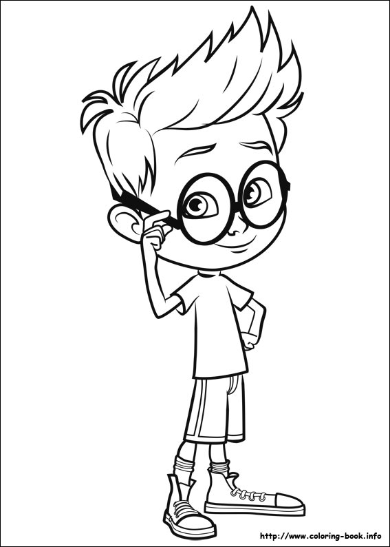 Mr. Peabody & Sherman coloring picture