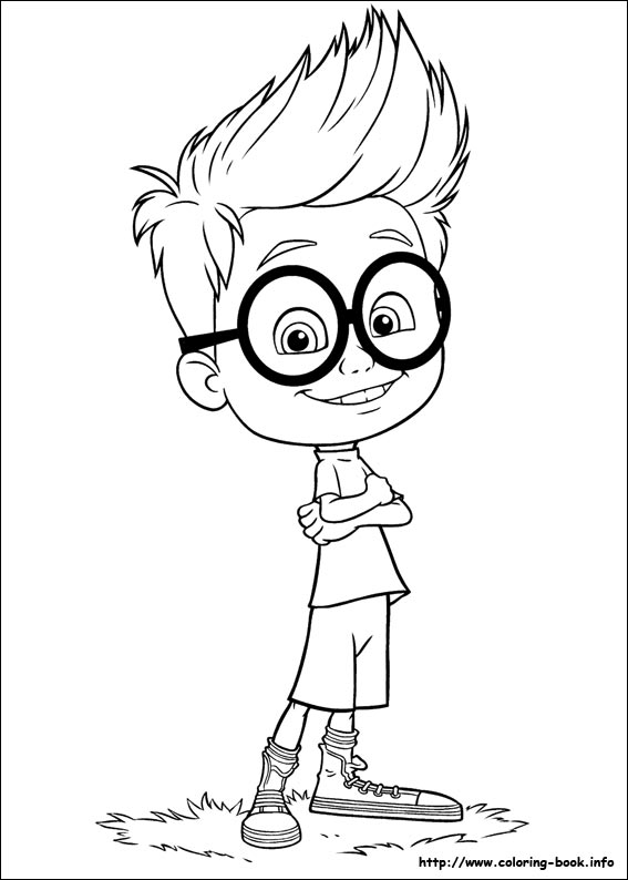 Mr. Peabody & Sherman coloring picture