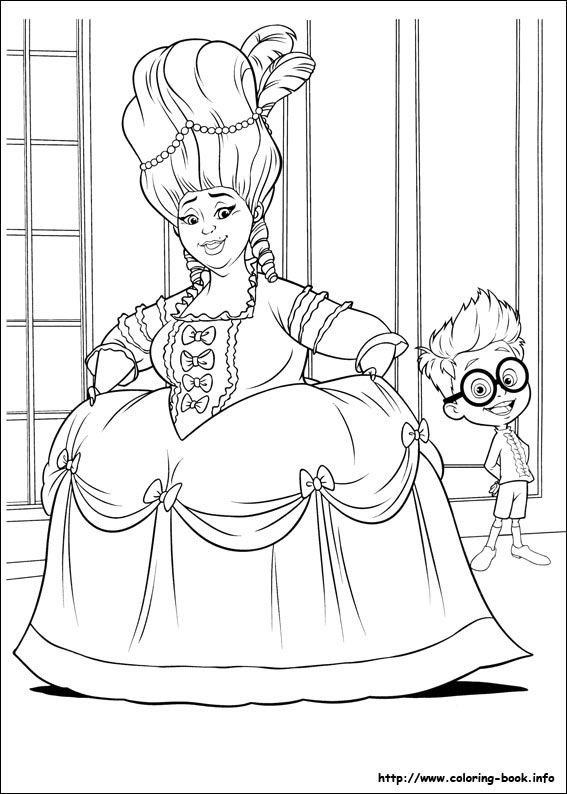 Mr. Peabody & Sherman coloring picture