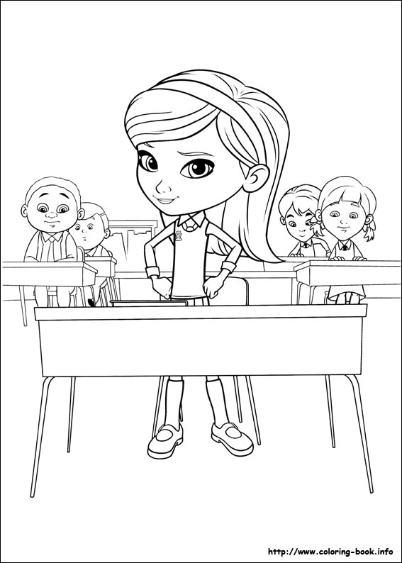 Mr. Peabody & Sherman coloring picture