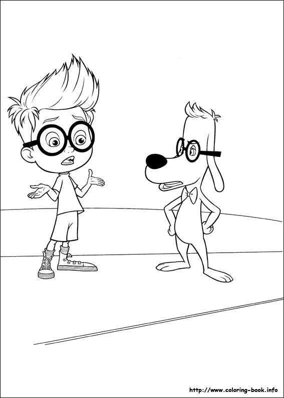 Mr. Peabody & Sherman coloring picture