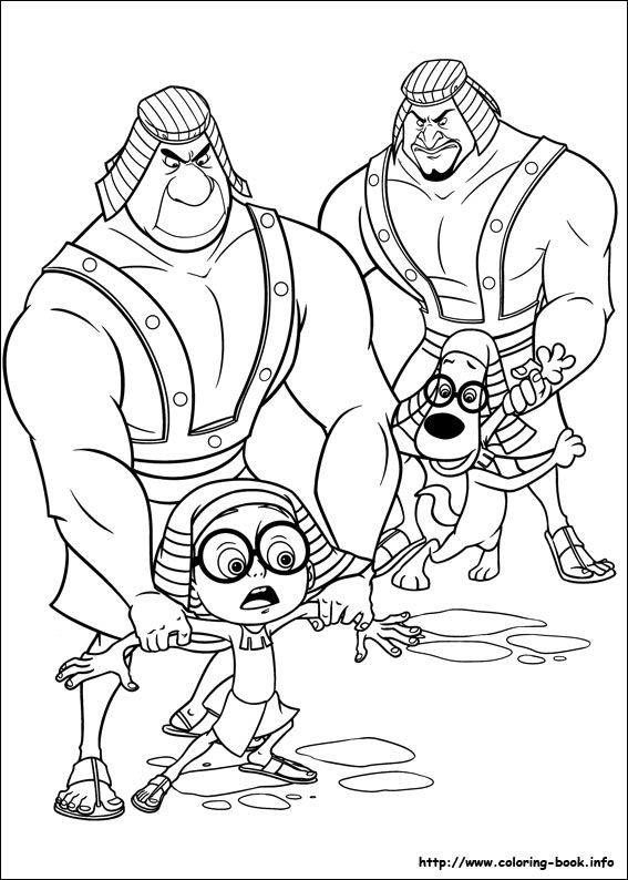 Mr. Peabody & Sherman coloring picture