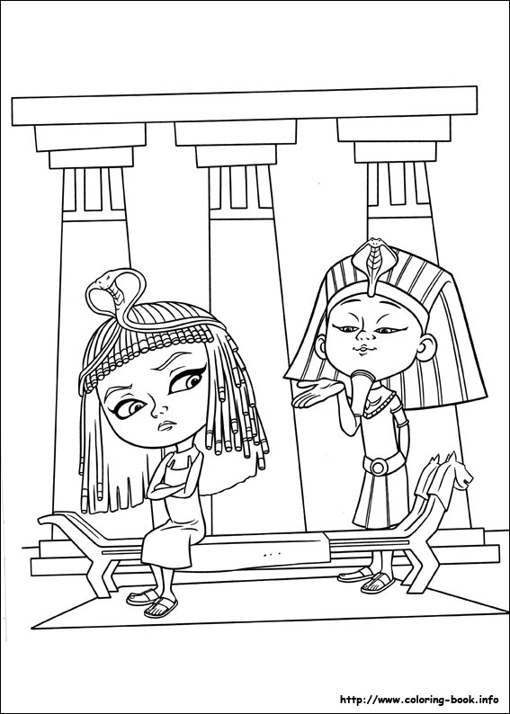 Mr. Peabody & Sherman coloring picture