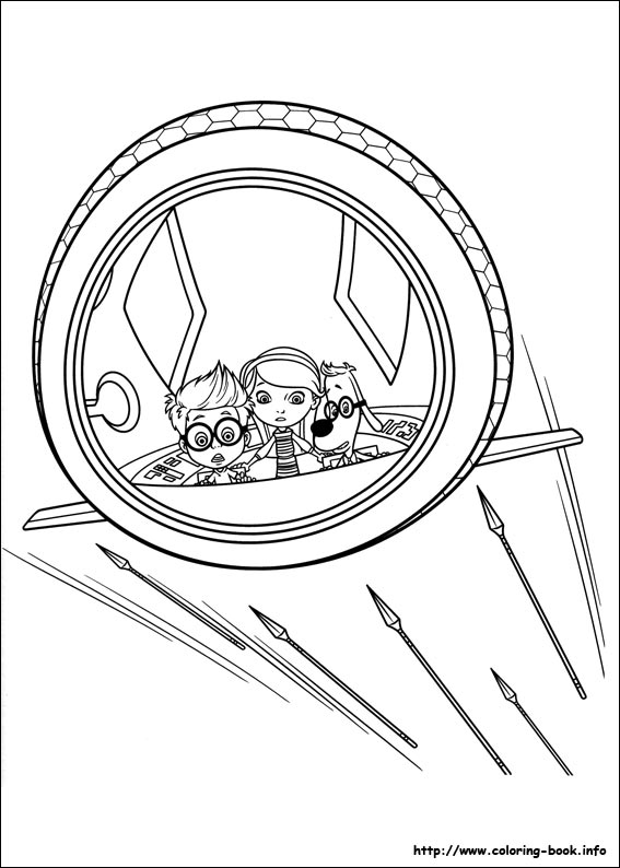 Mr. Peabody & Sherman coloring picture