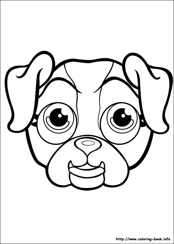 Pet Parade coloring picture