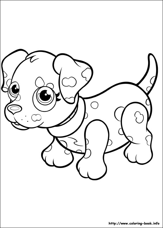 Pet Parade coloring picture