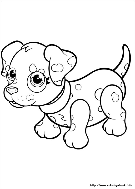 Pet Parade coloring picture