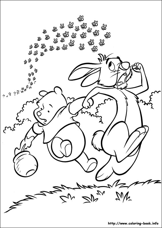 Piglet coloring picture