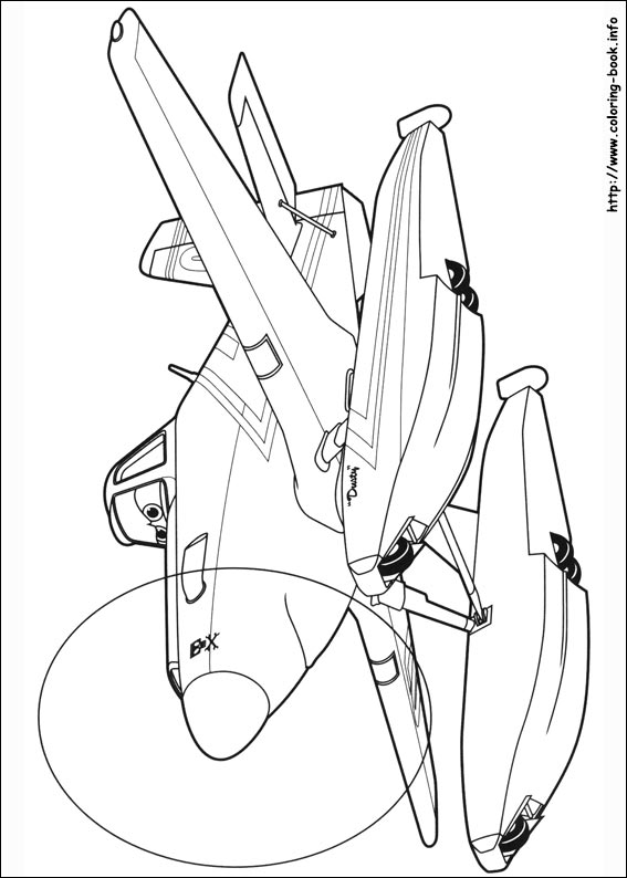 Planes: Fire & Rescue coloring picture