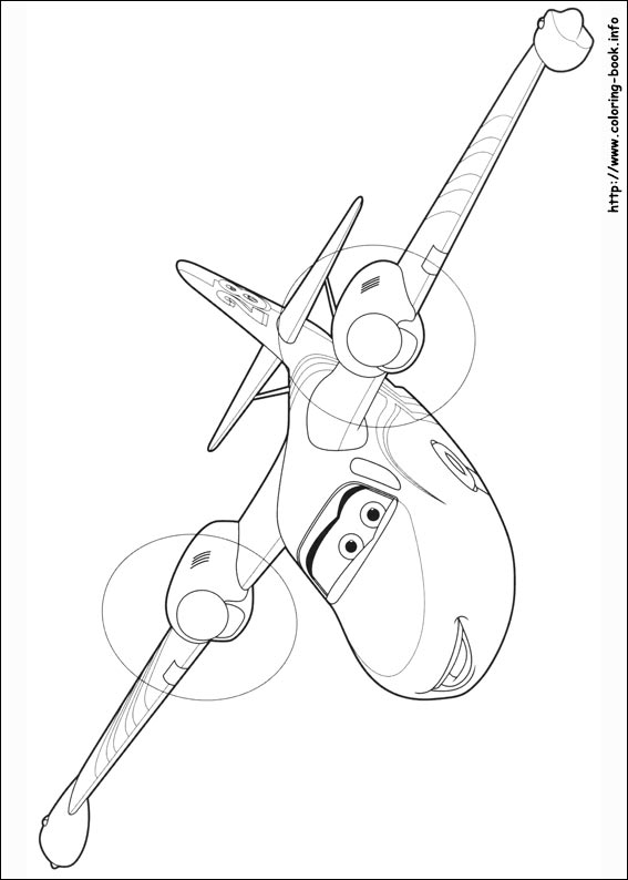 Planes: Fire & Rescue coloring picture