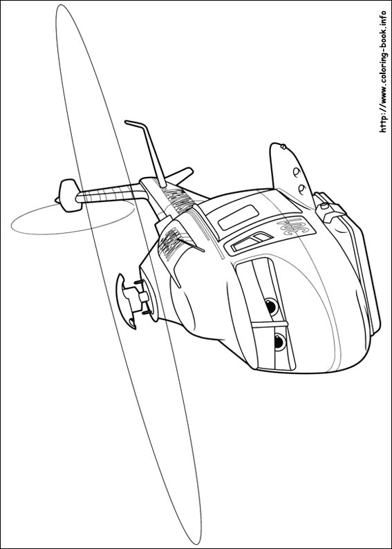 Planes: Fire & Rescue coloring picture