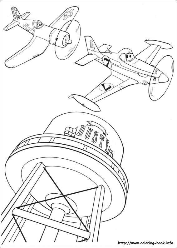 Planes: Fire & Rescue coloring picture