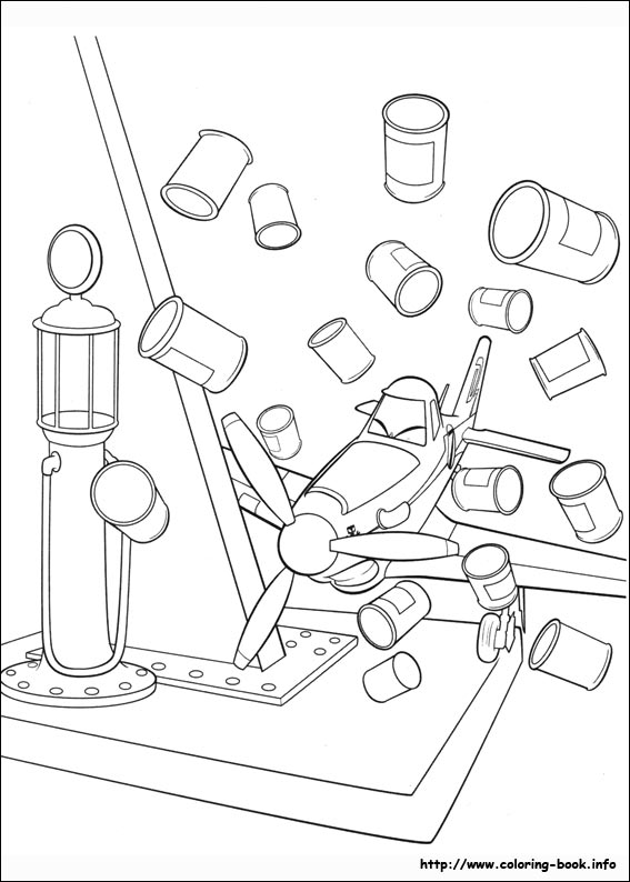 Planes: Fire & Rescue coloring picture