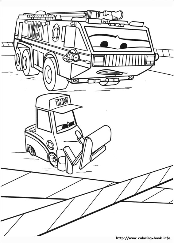 Planes: Fire & Rescue coloring picture