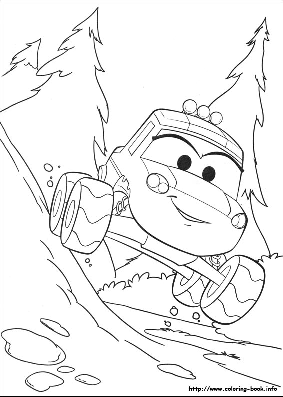 Planes: Fire & Rescue coloring picture