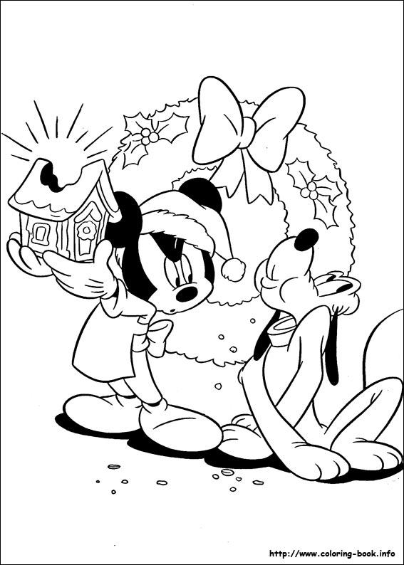 Pluto coloring picture