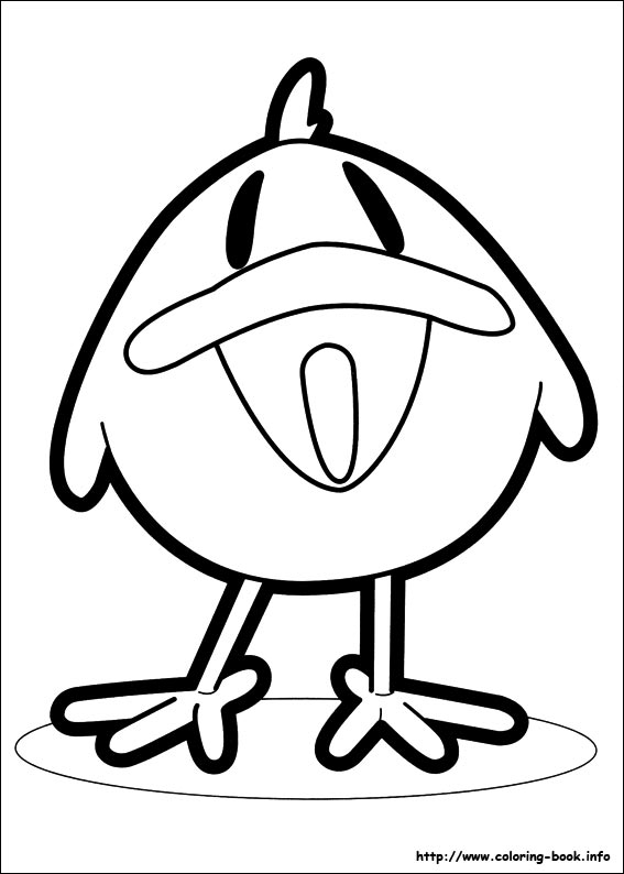 Pocoyo coloring picture