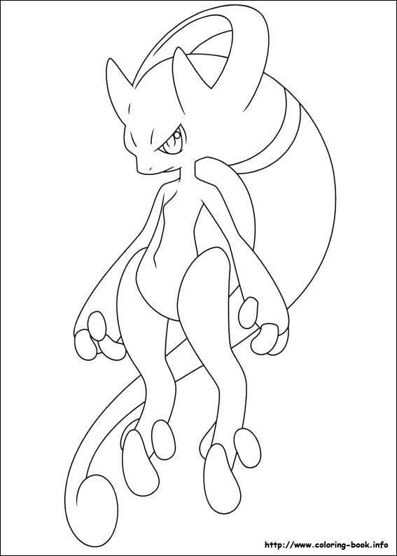 Pokemon coloring picture