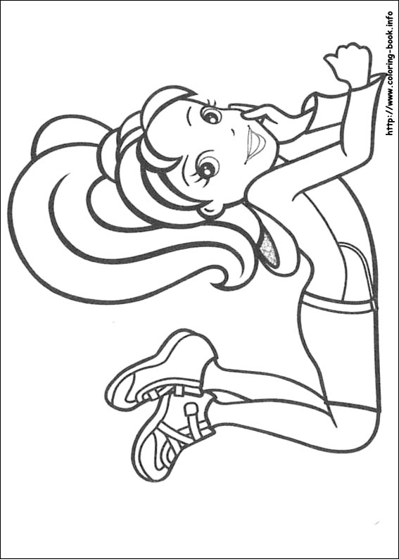 Polly Pocket coloring picture