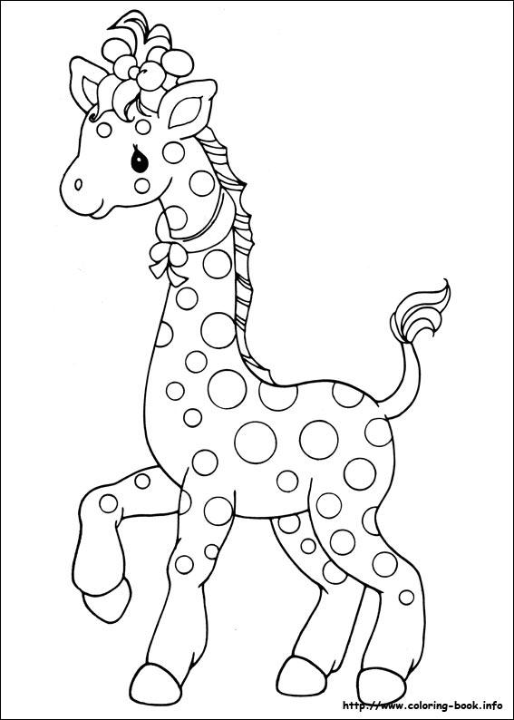 Precious Moments coloring picture