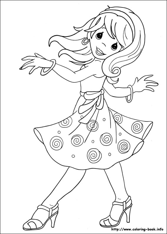 Precious Moments coloring picture